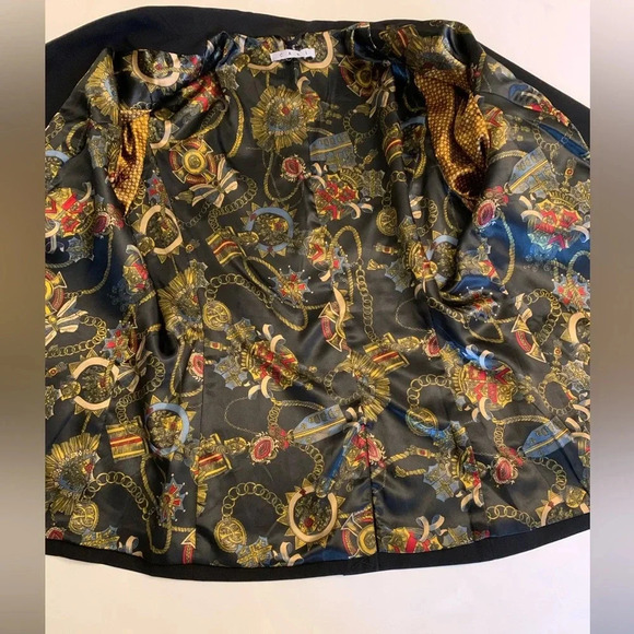 Cabi City Blazer Sz 10 - - Black One Button Up Jacket - Picture 3 of 13